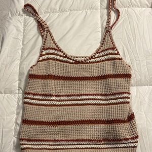 knitted tank top